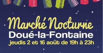Marché Nocturne de Doué-la-Fontaine